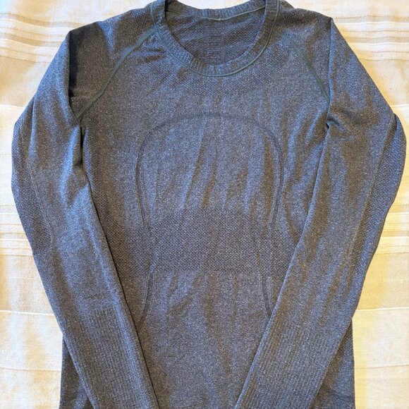 Lululemon Swiftly Tech Long Sleeve Shirt – Heather Grey, XS (Size 2) - Picture 1 of 6